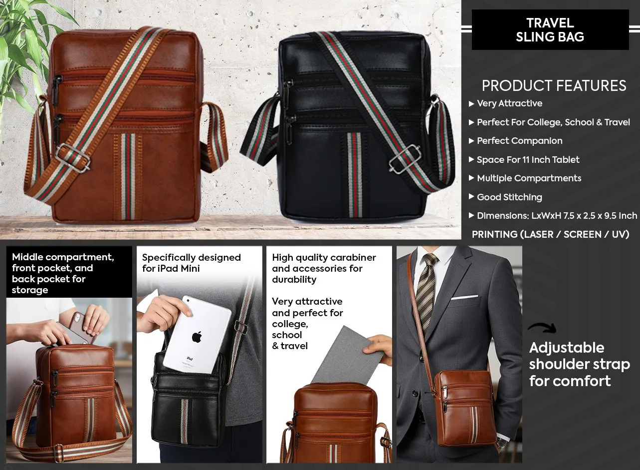 travel sling bag 15 11zon travel sling bag 15 11zon